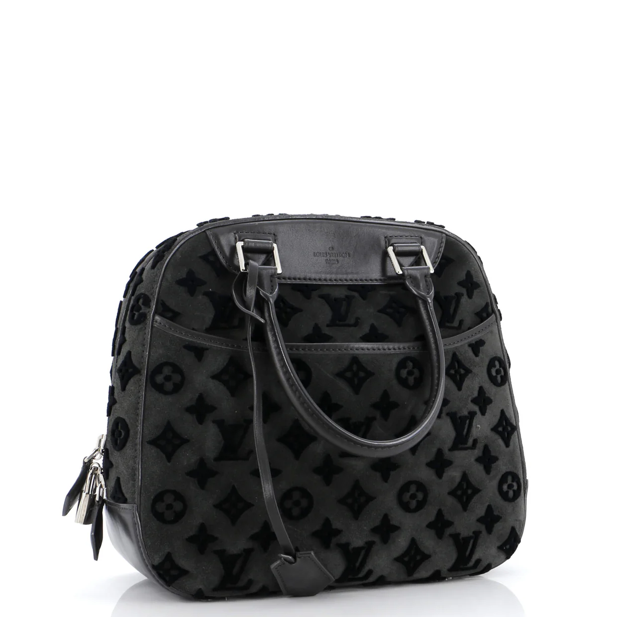 Deauville Cube Bag Monogram Tuffetage Suede - Deep Luxury