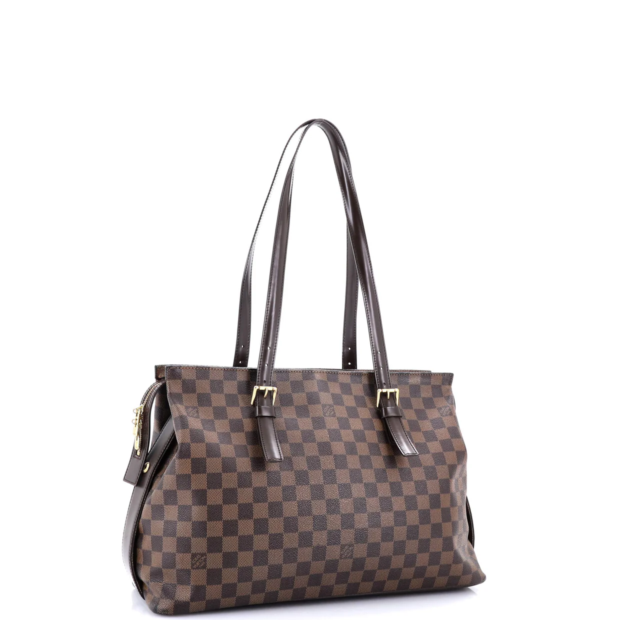 Chelsea Handbag Damier - Deep Luxury