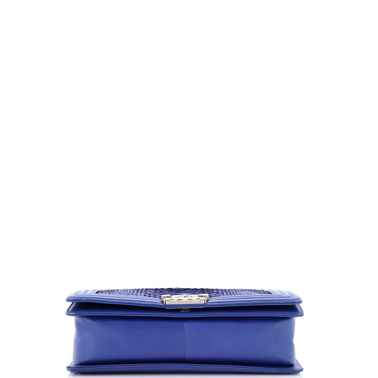 Boy Flap Bag Python New Medium - Deep Luxury