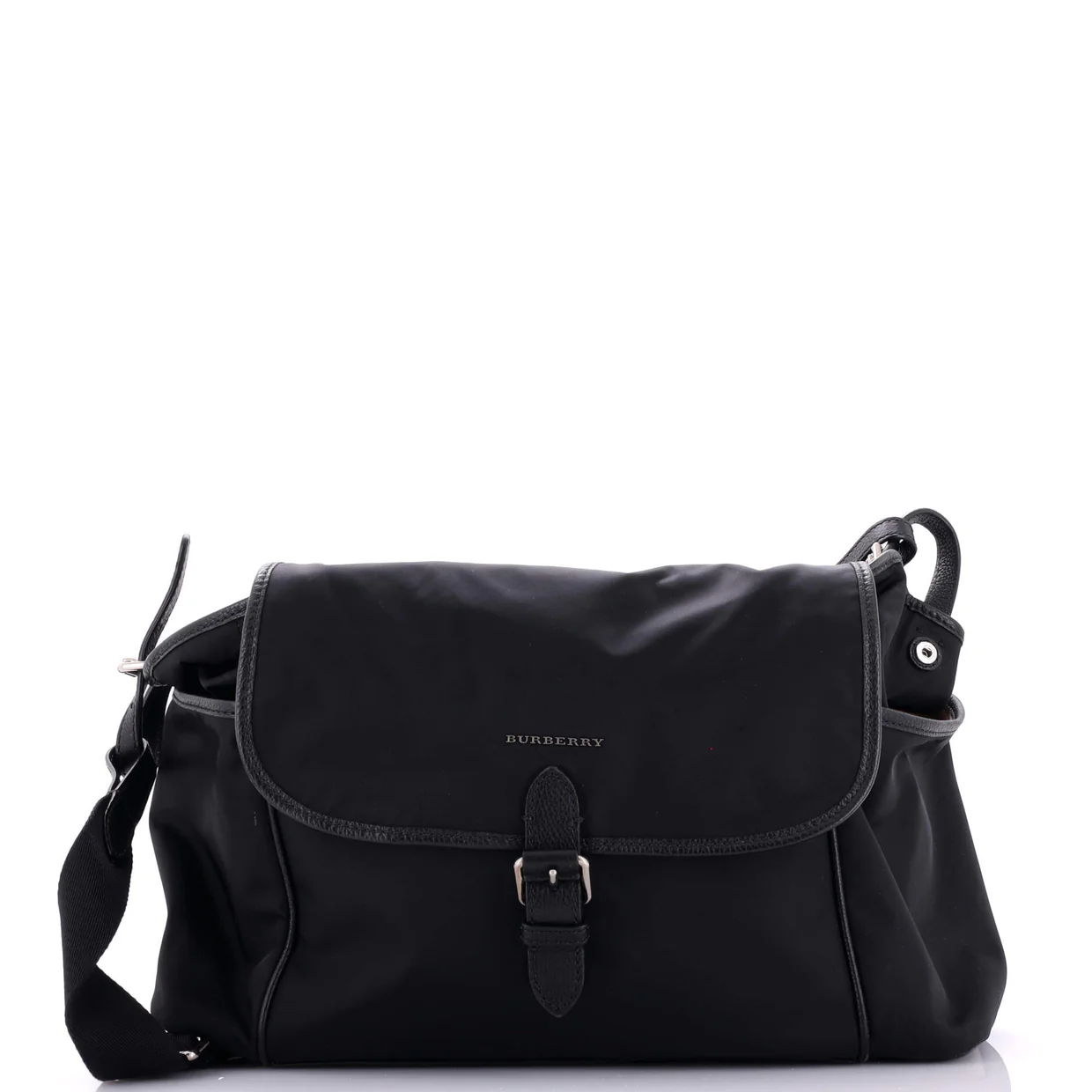 Flap Top Diaper Bag Nylon - Deep Luxury