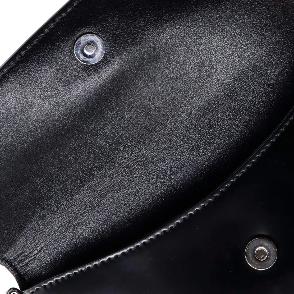 Cleo Flap Shoulder Bag Spazzolato Leather Small - Deep Luxury