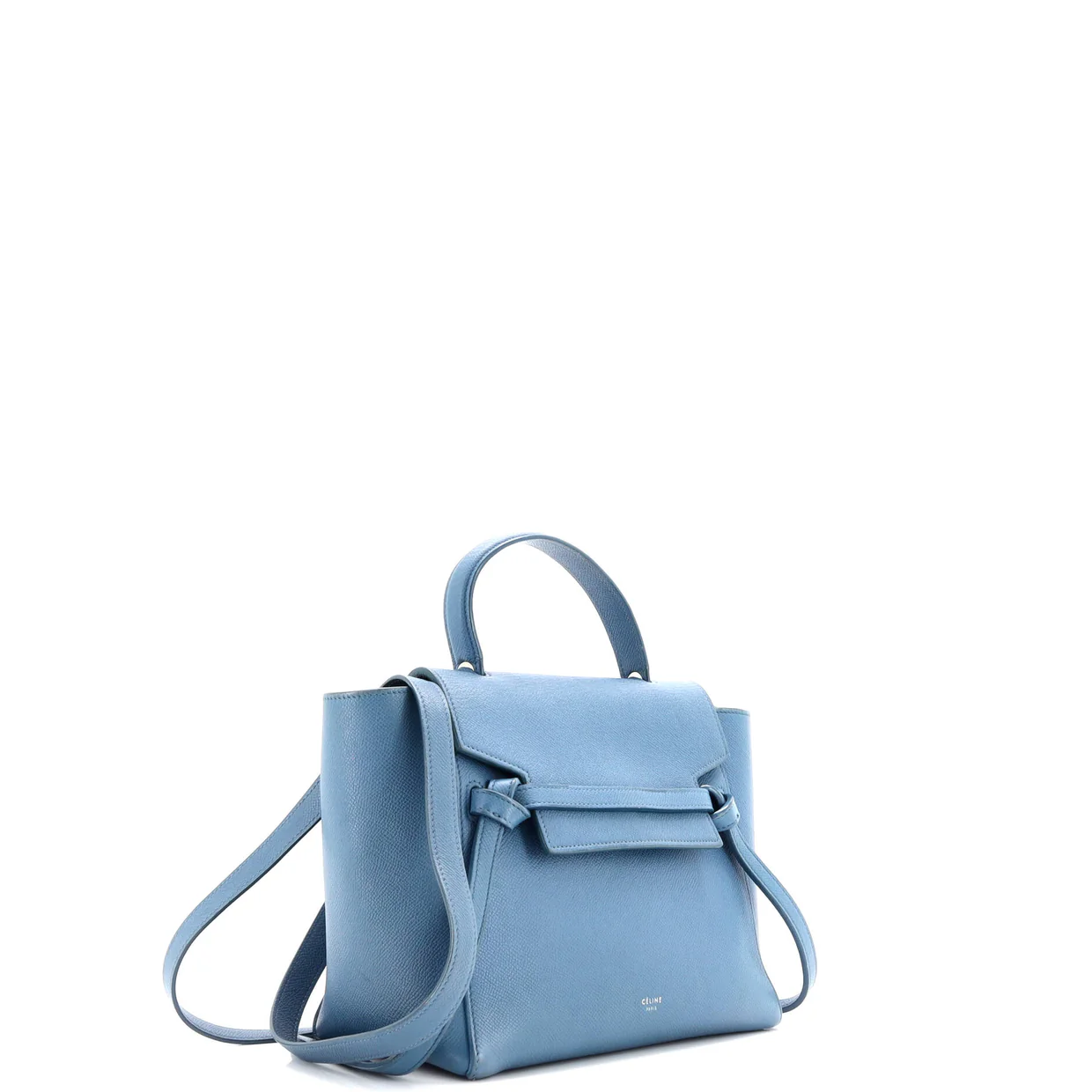 Belt Bag Textured Leather Micro - Deep Luxury