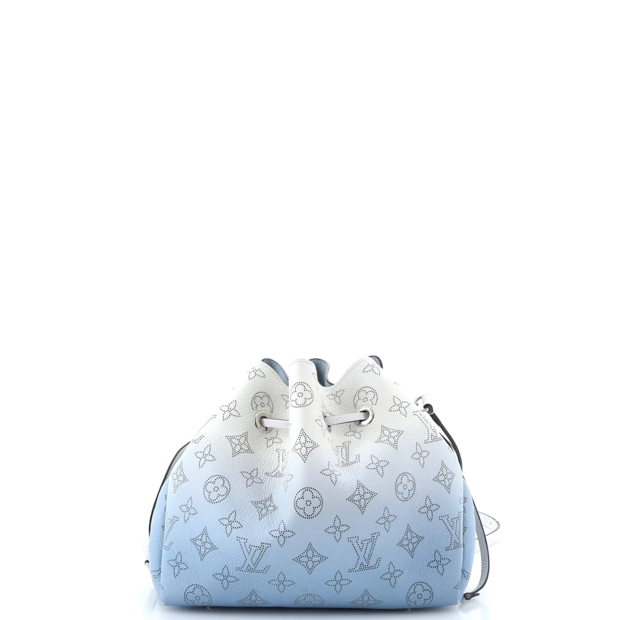 Bella Bucket Bag Gradient Mahina Leather - Deep Luxury