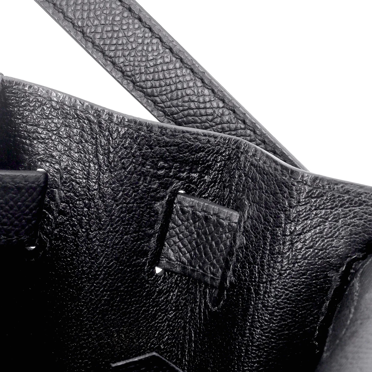 Kelly Handbag Noir Epsom with Gold Hardware 28 - Deep Luxury