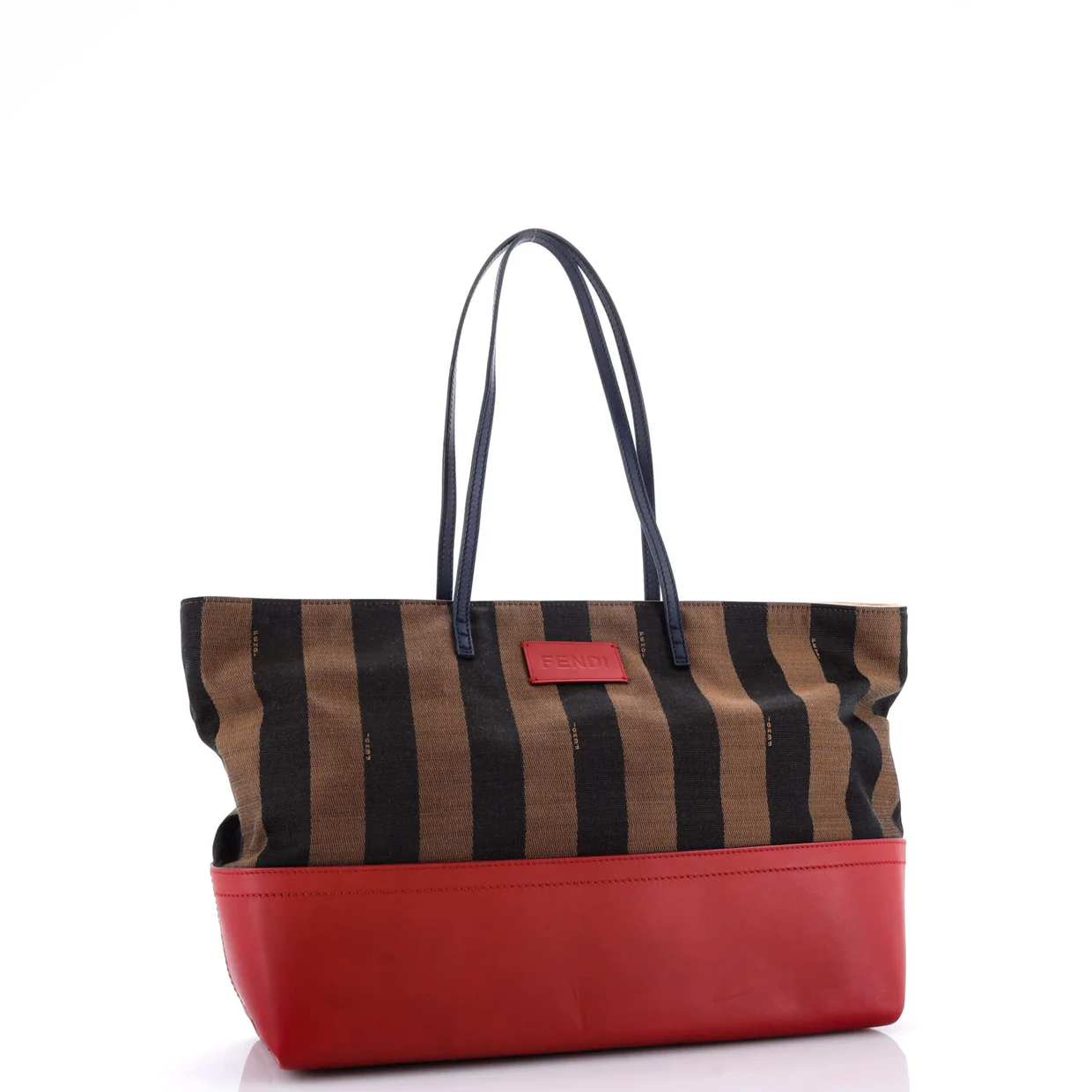 Pequin Roll Tote Canvas and Leather - Deep Luxury