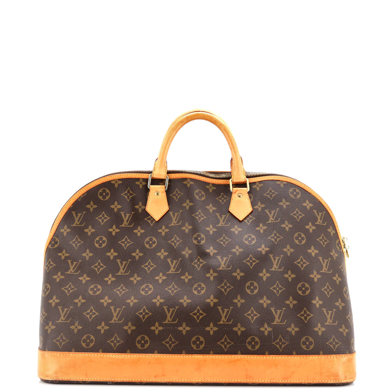Alma Voyage Handbag Monogram Canvas MM - Deep Luxury