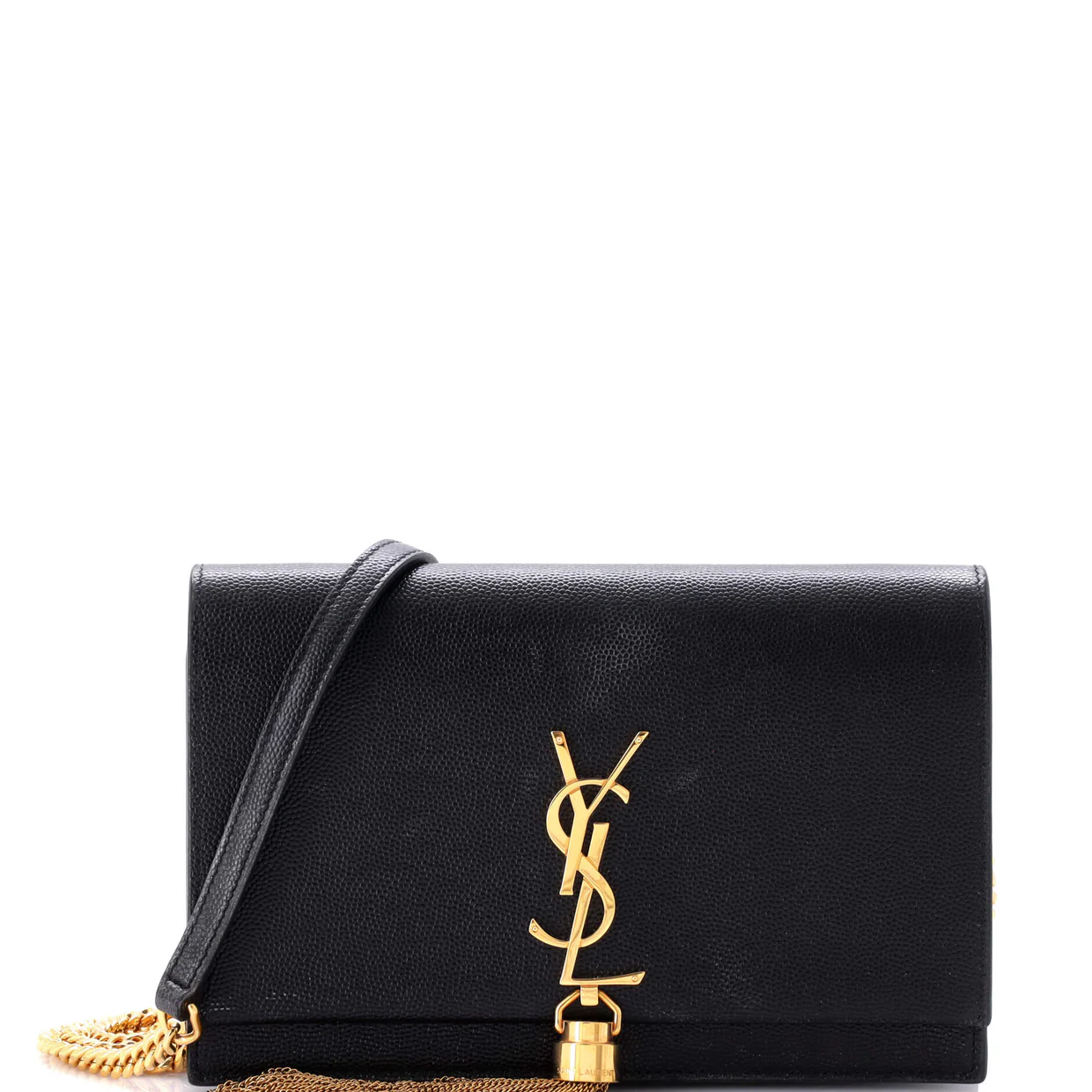 Classic Monogram Tassel Chain Wallet Leather - Deep Luxury