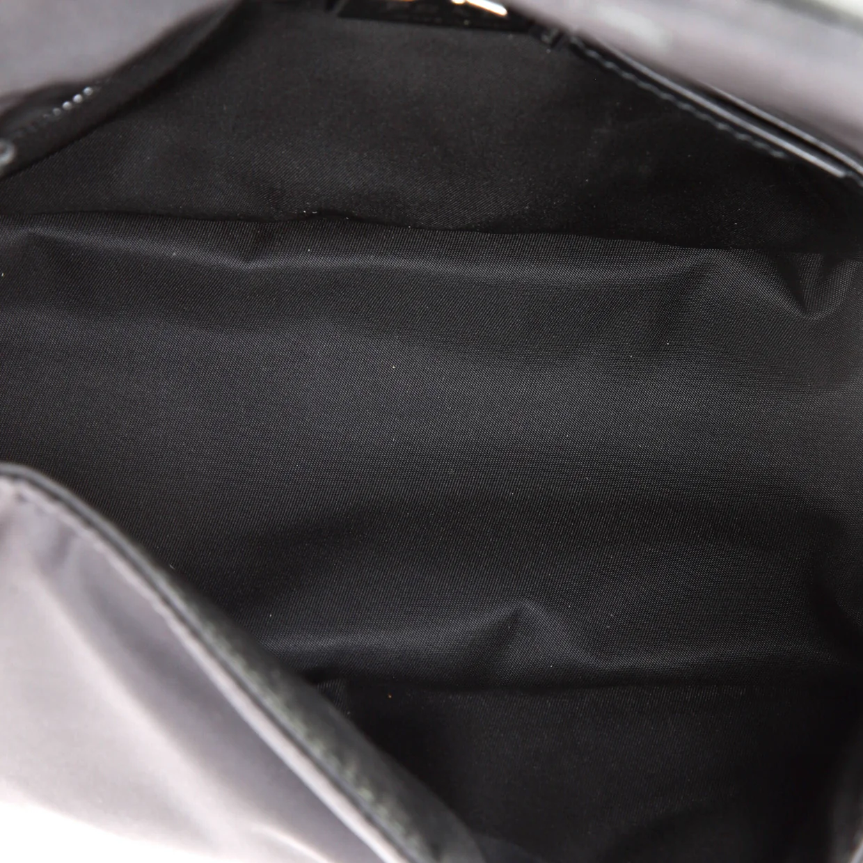 Padded Flap Shoulder Bag Re-Nylon Small - Deep Luxury