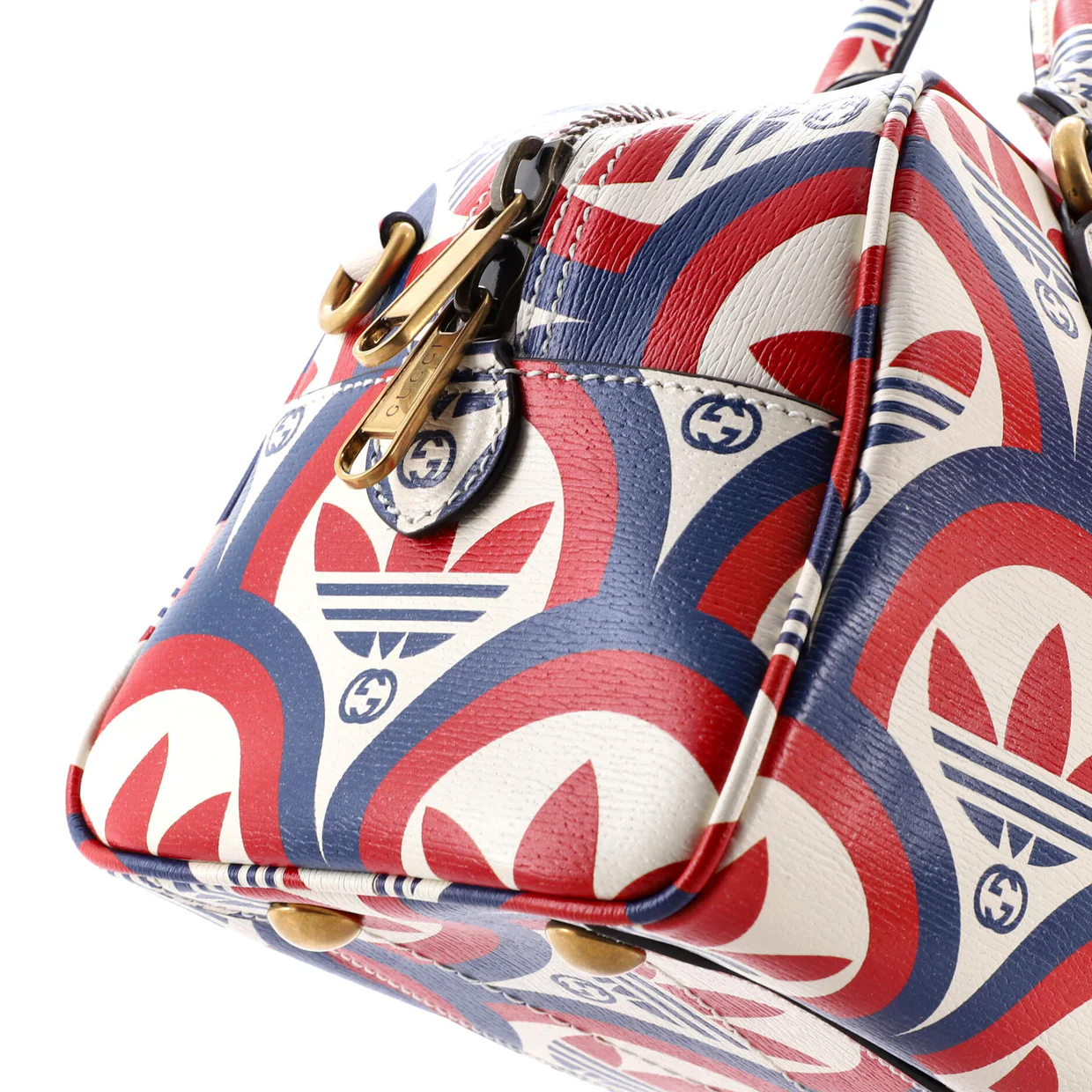 x adidas Duffle Bag Printed Leather Mini - Deep Luxury