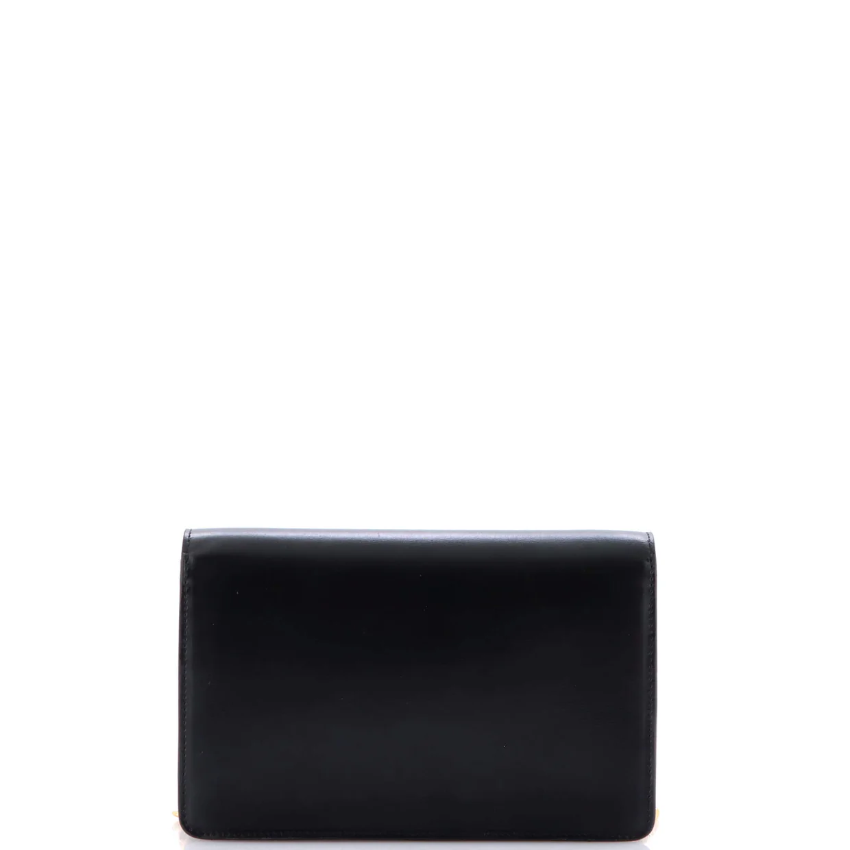 Margo Triomphe Wallet on Chain Leather - Deep Luxury