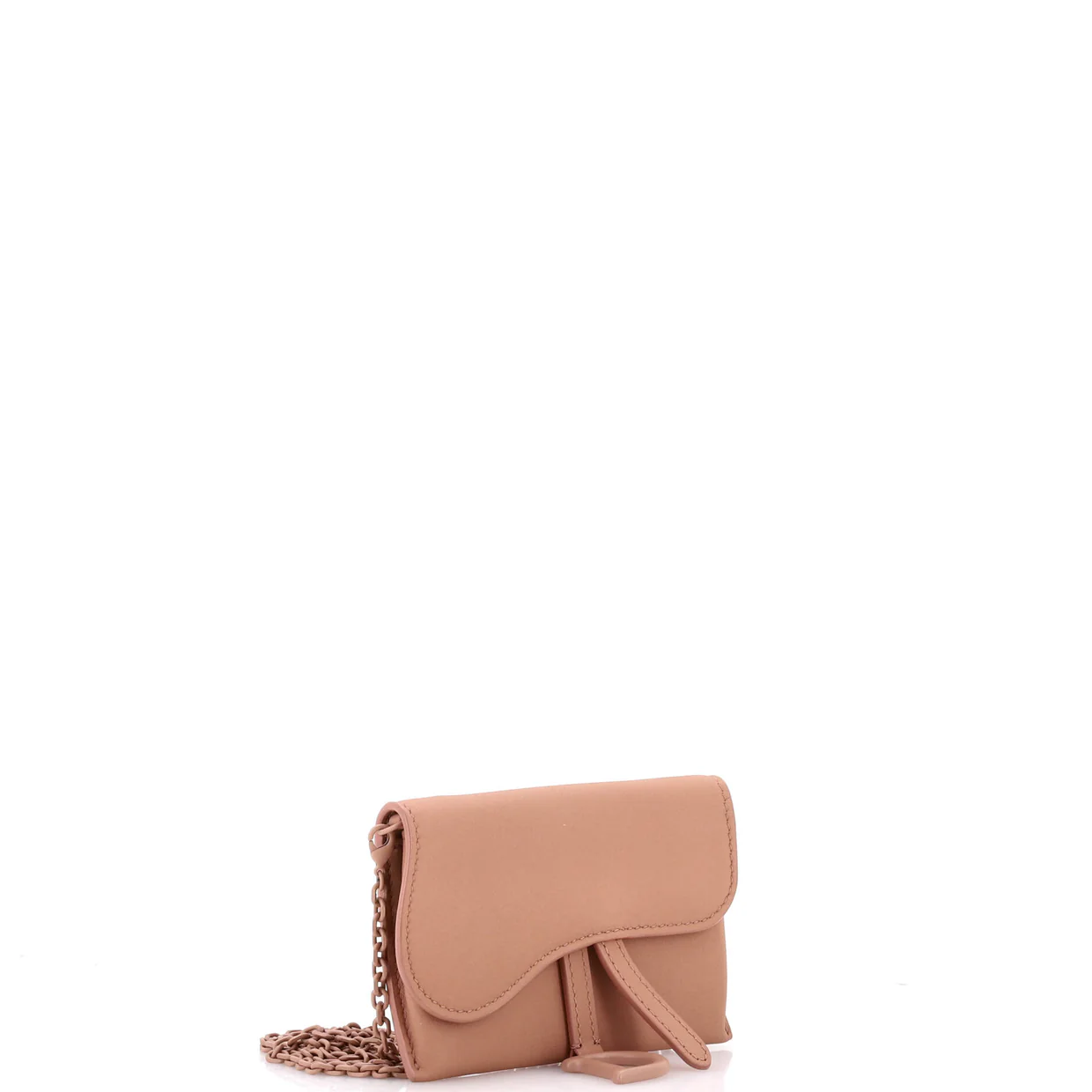 Ultra Matte Saddle Nano Pouch Leather - Deep Luxury