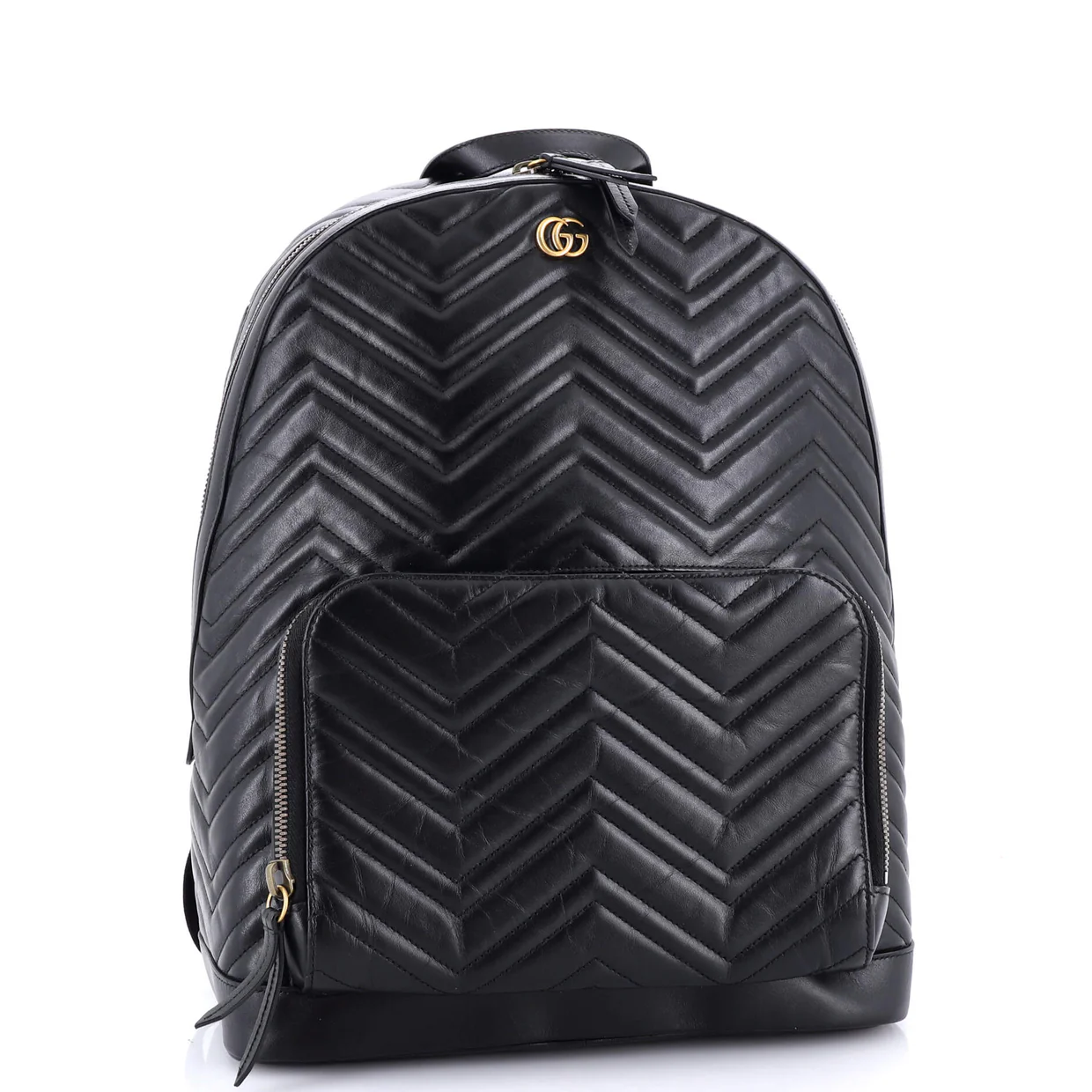 GG Marmont Pocket Backpack Matelasse Leather Medium - Deep Luxury