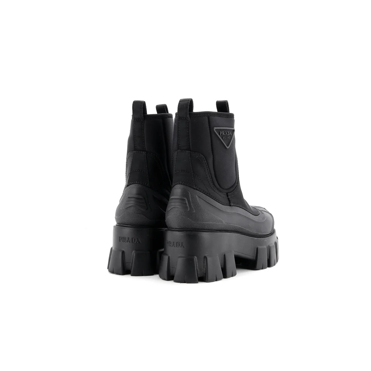 Women's Monolith Duck Combat Boots Re-Nylon Gabardine - Deep Luxury