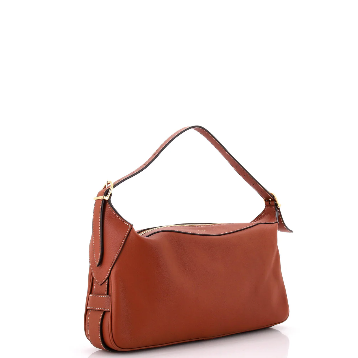 Romy Shoulder Bag Leather Medium - Deep Luxury