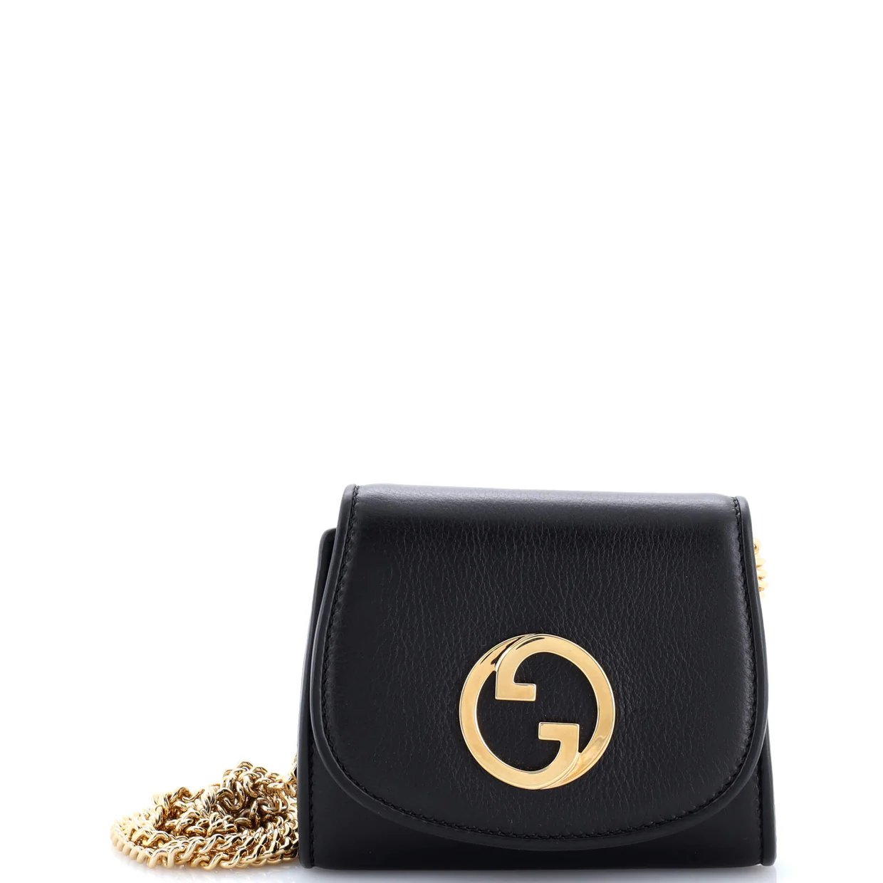 Blondie NM Wallet on Chain Leather Medium - Deep Luxury