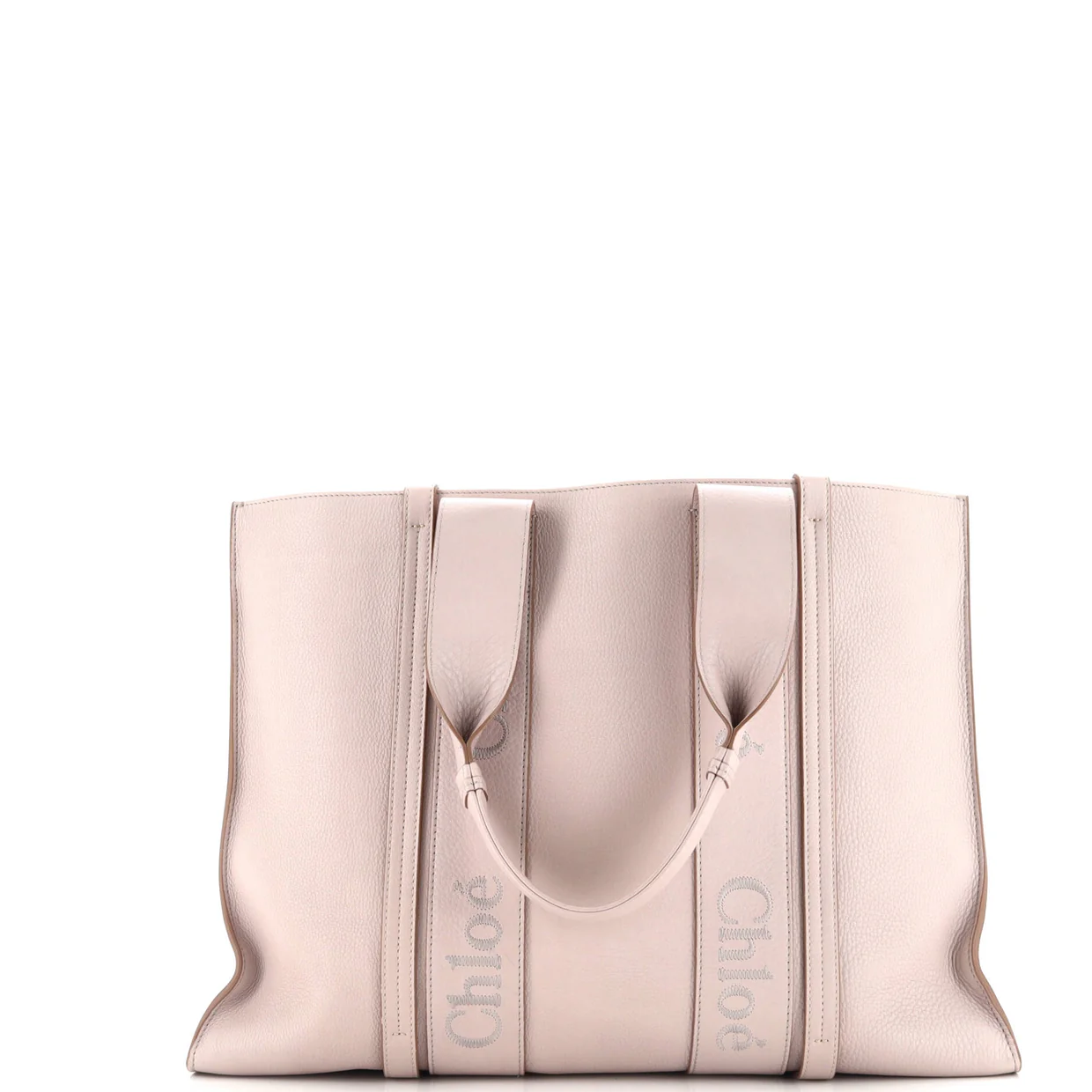 Woody Tote Leather Large - Deep Luxury