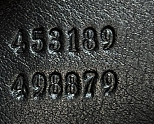 Padlock Saddle Shoulder Bag GG Coated Canvas and Leather Medium - Deep Luxury