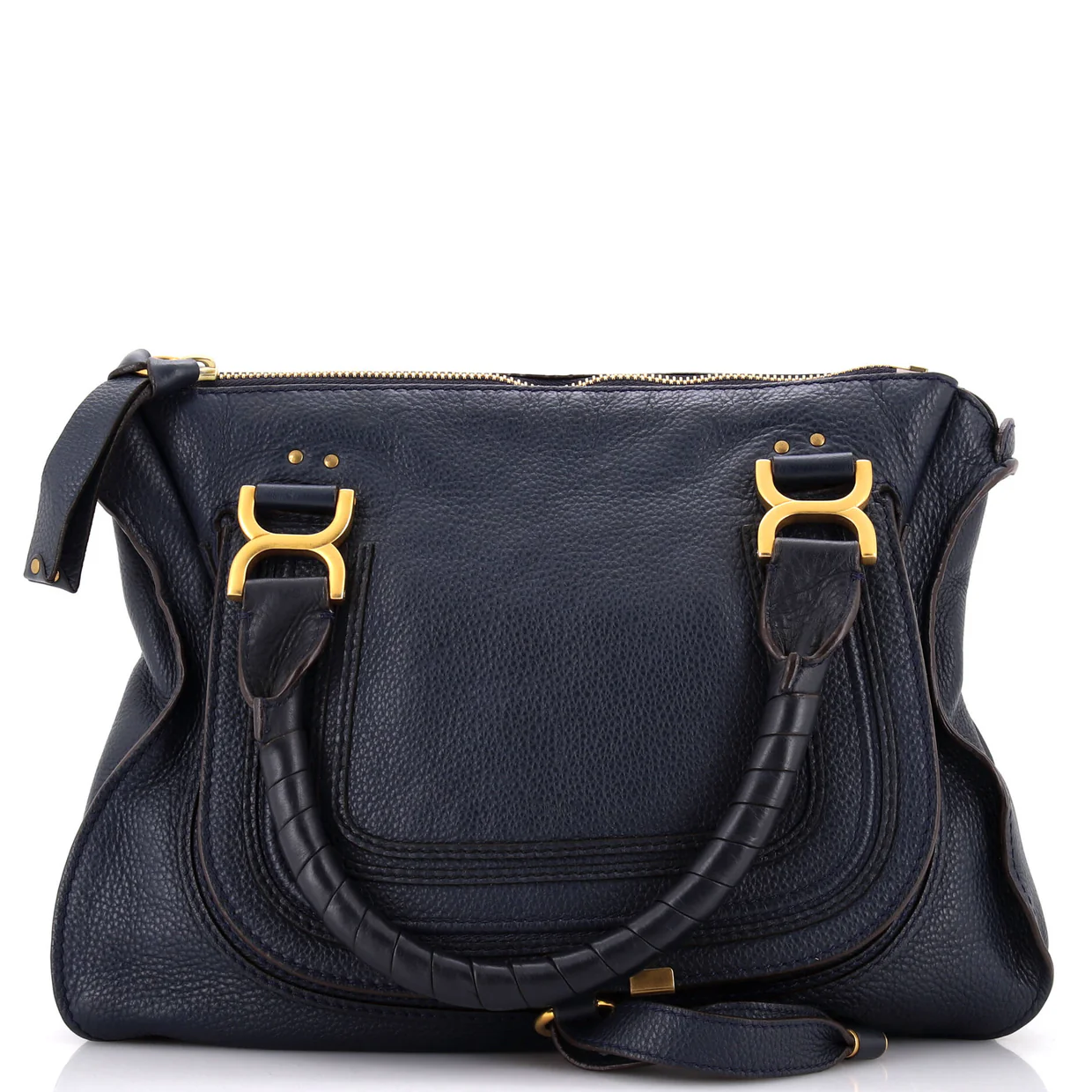 Marcie Shoulder Bag Leather Medium - Deep Luxury