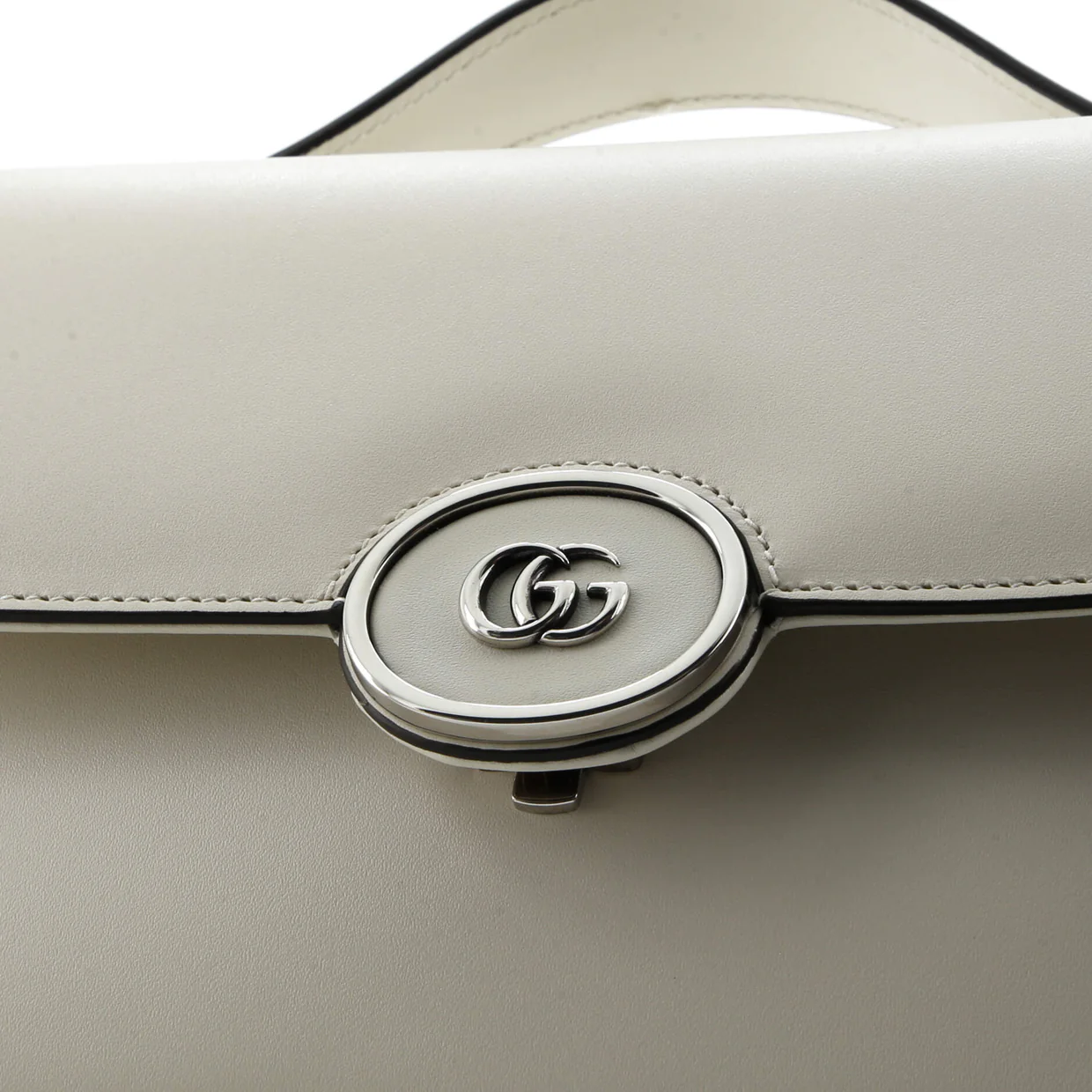 Petite GG Flap Shoulder Bag Leather Small - Deep Luxury