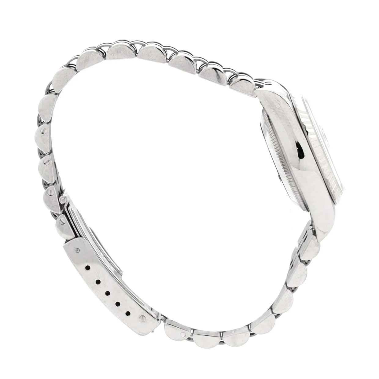 Oyster Perpetual Datejust Automatic Watch Stainless Steel and White Gold 26 - Deep Luxury