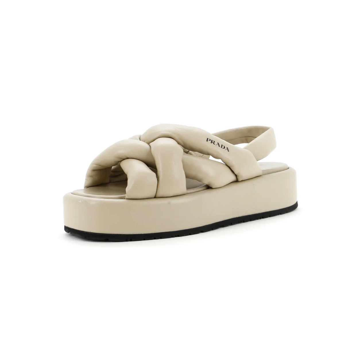 Women's Padded Slingback Sandals Leather - Deep Luxury