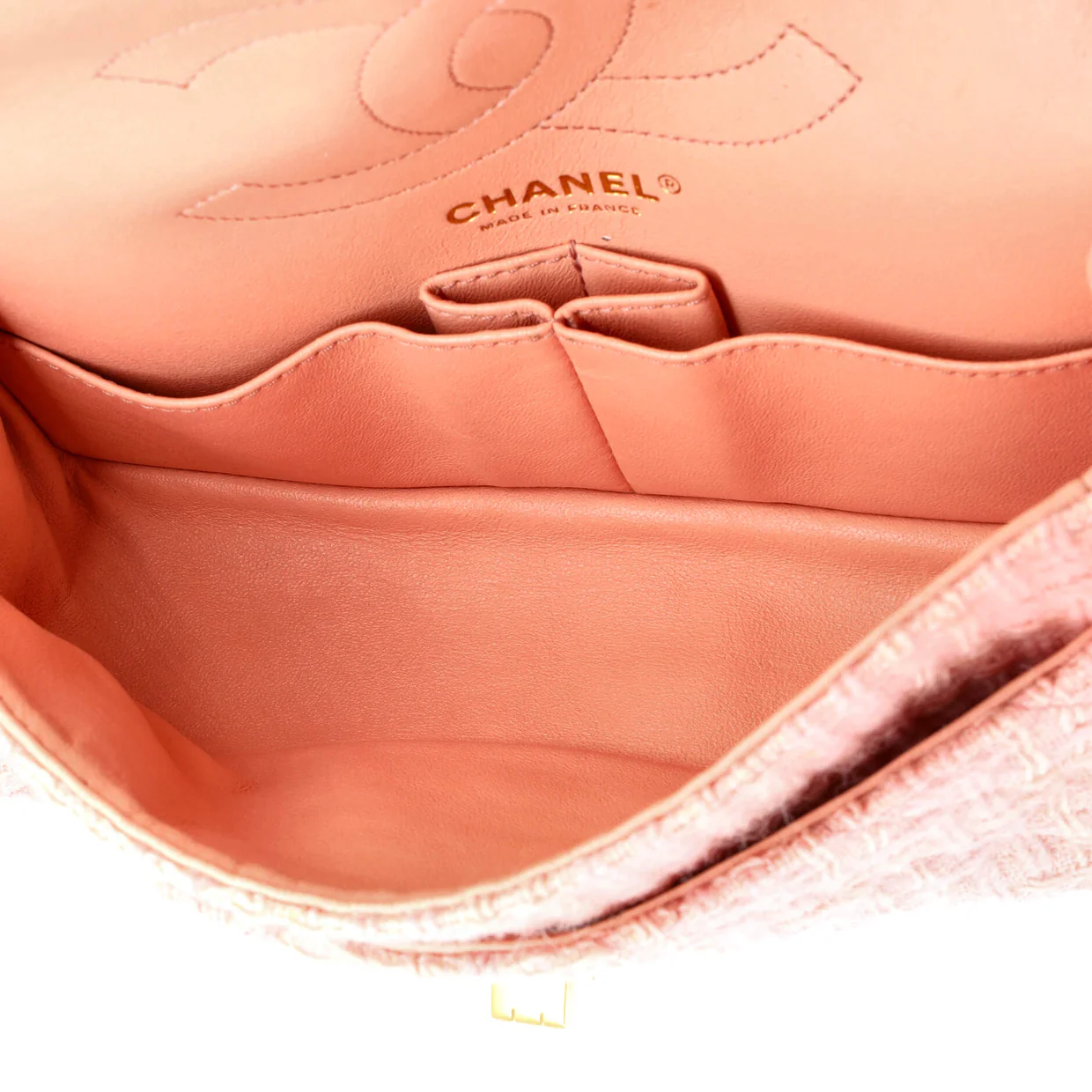 Reissue 2.55 Flap Bag Quilted Tweed 225 - Deep Luxury