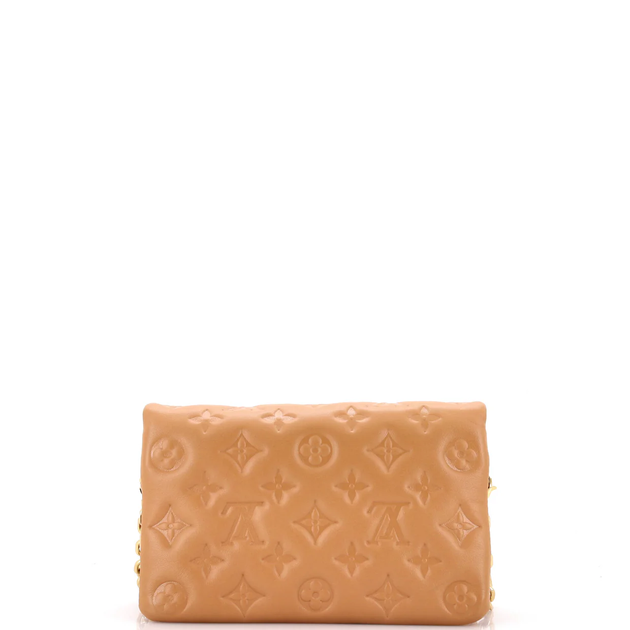 Coussin Pochette Monogram Embossed Lambskin - Deep Luxury