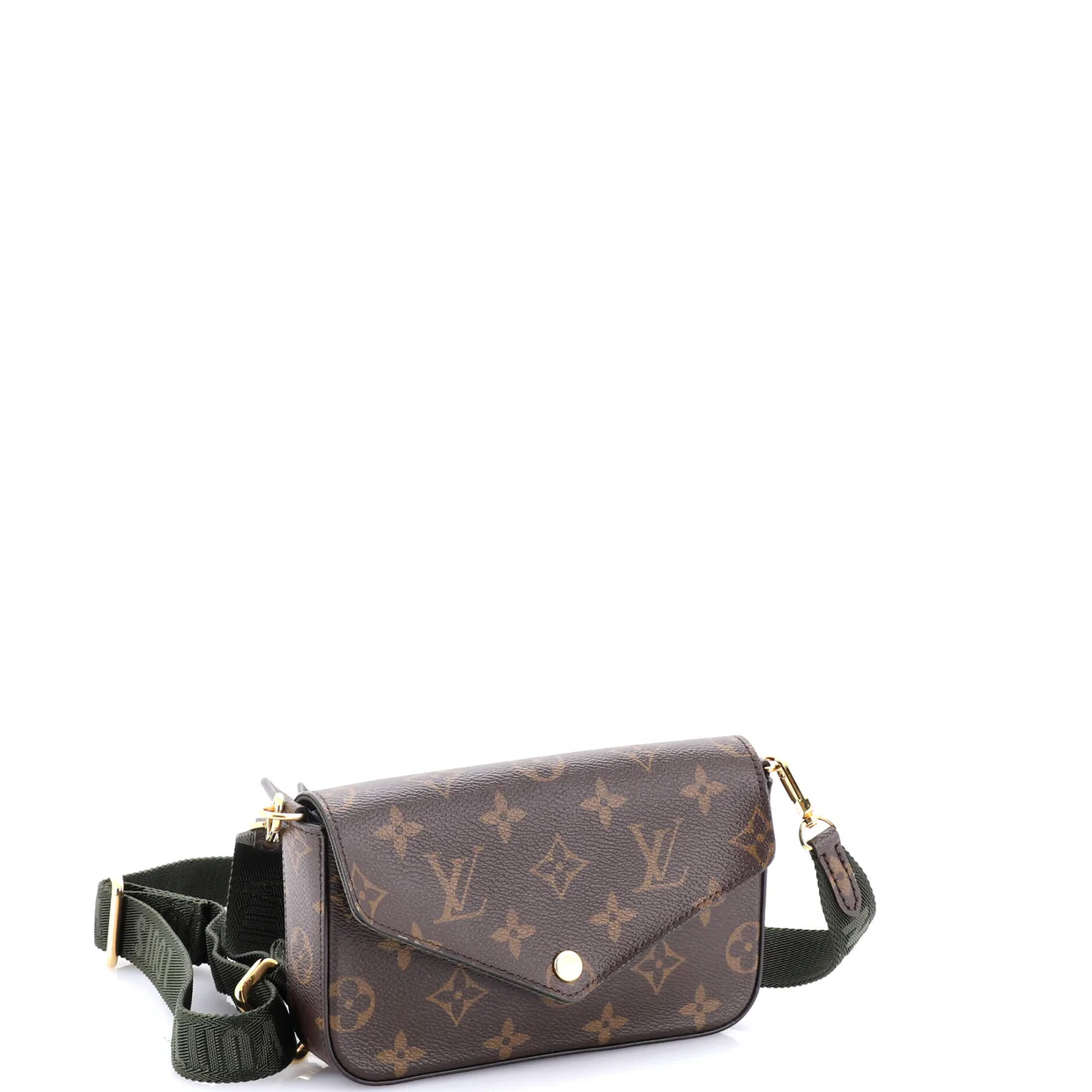 Felicie Strap u0026 Go Handbag Monogram Canvas - Deep Luxury