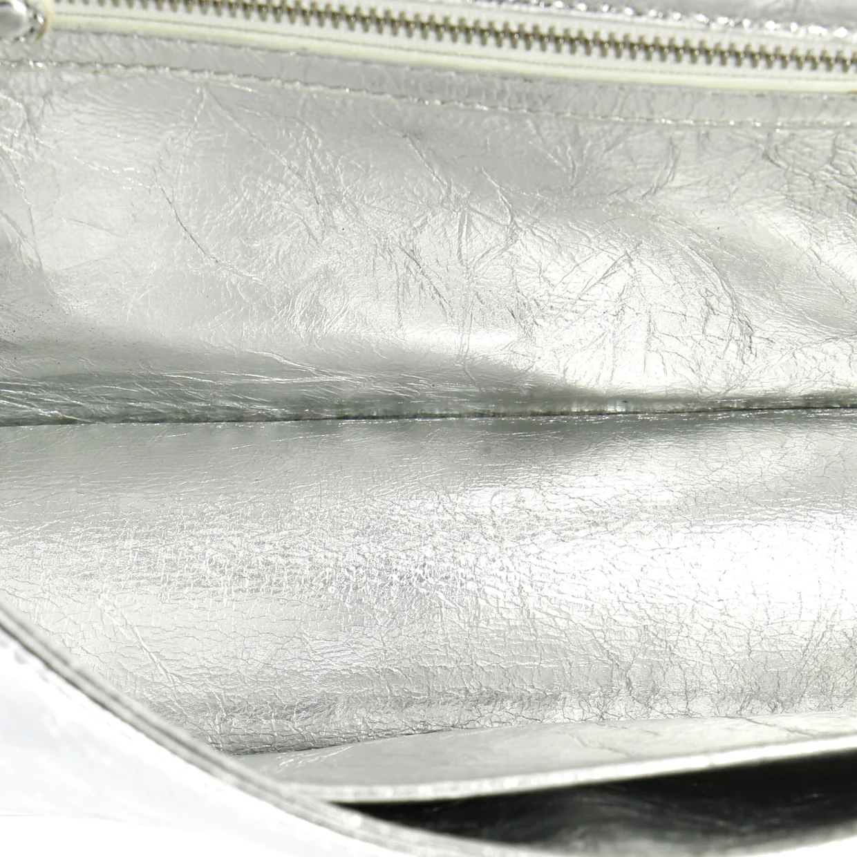 Diorama Clasp Flap Bag Crinkled Lambskin Small - Deep Luxury