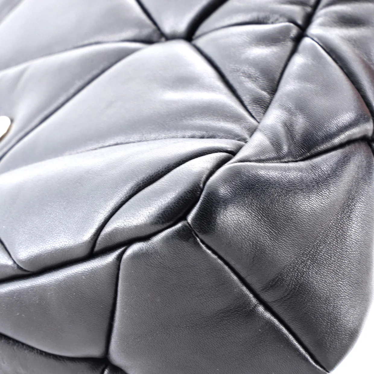 System Flap Shoulder Bag Quilted Nappa Leather Small - Deep Luxury