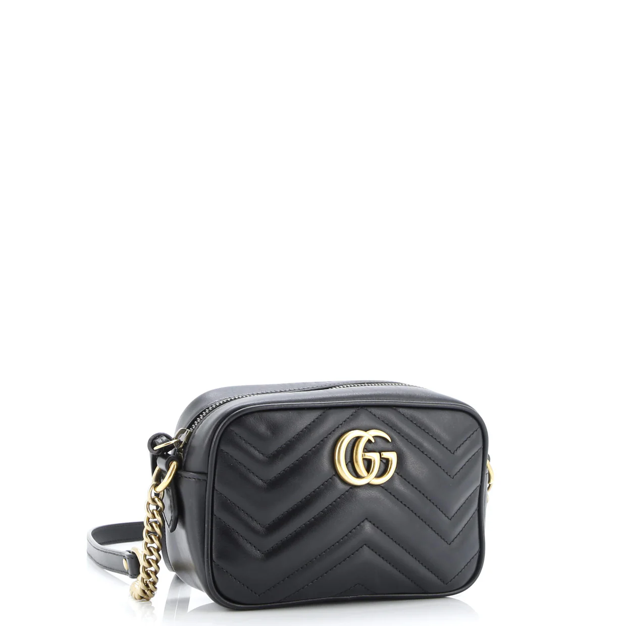 GG Marmont Shoulder Bag Matelasse Leather Mini - Deep Luxury