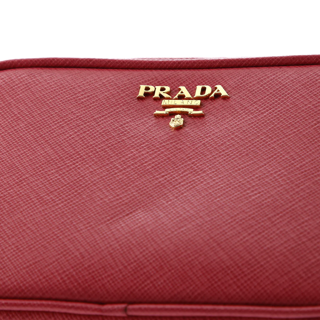 Camera Shoulder Bag Saffiano Leather Mini - Deep Luxury
