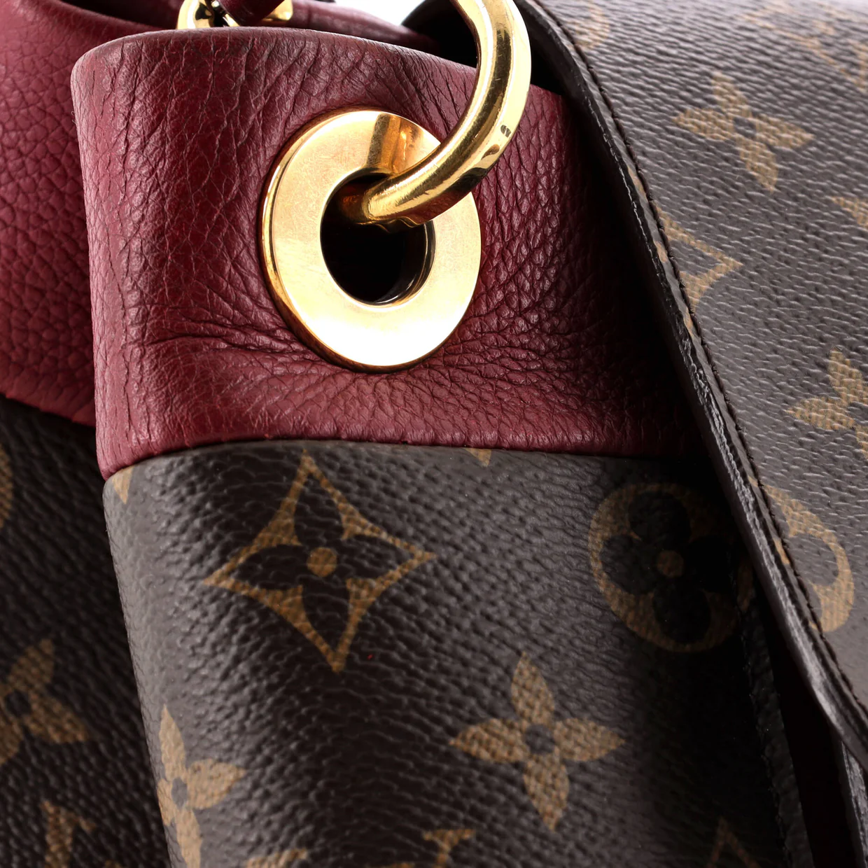 Olympe Handbag Monogram Canvas - Deep Luxury