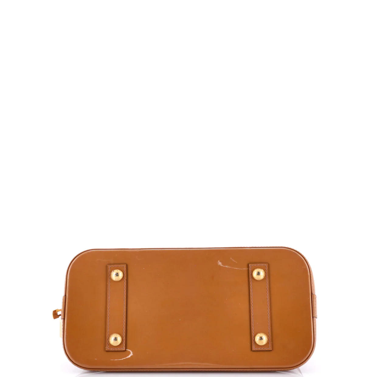 Alma Handbag Monogram Vernis PM - Deep Luxury