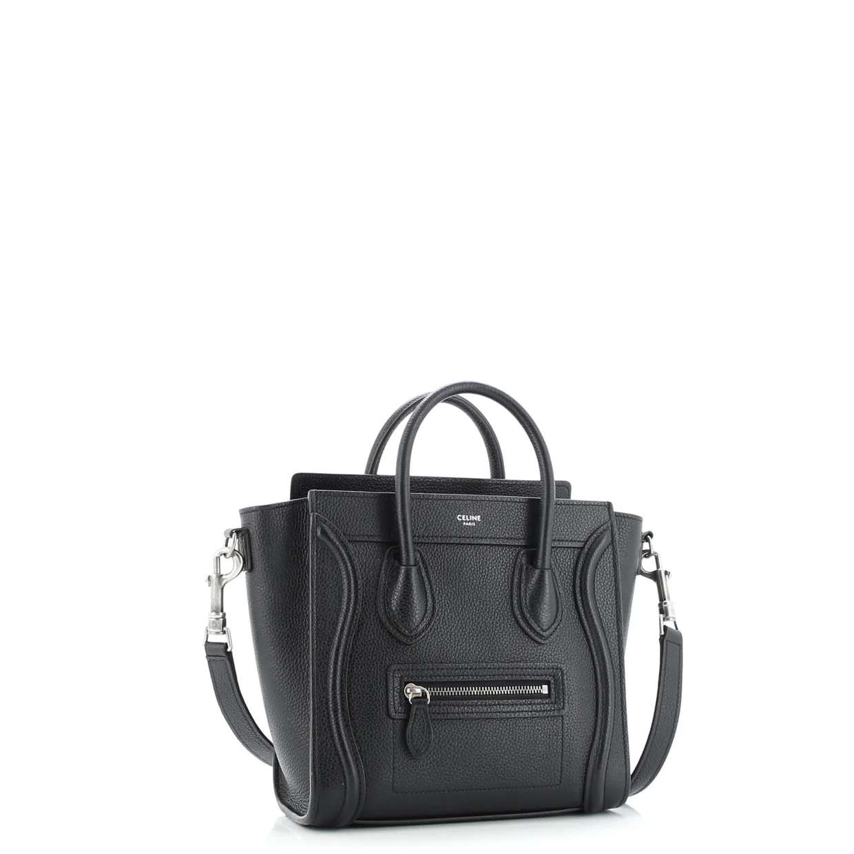 Luggage Bag Grainy Leather Nano - Deep Luxury