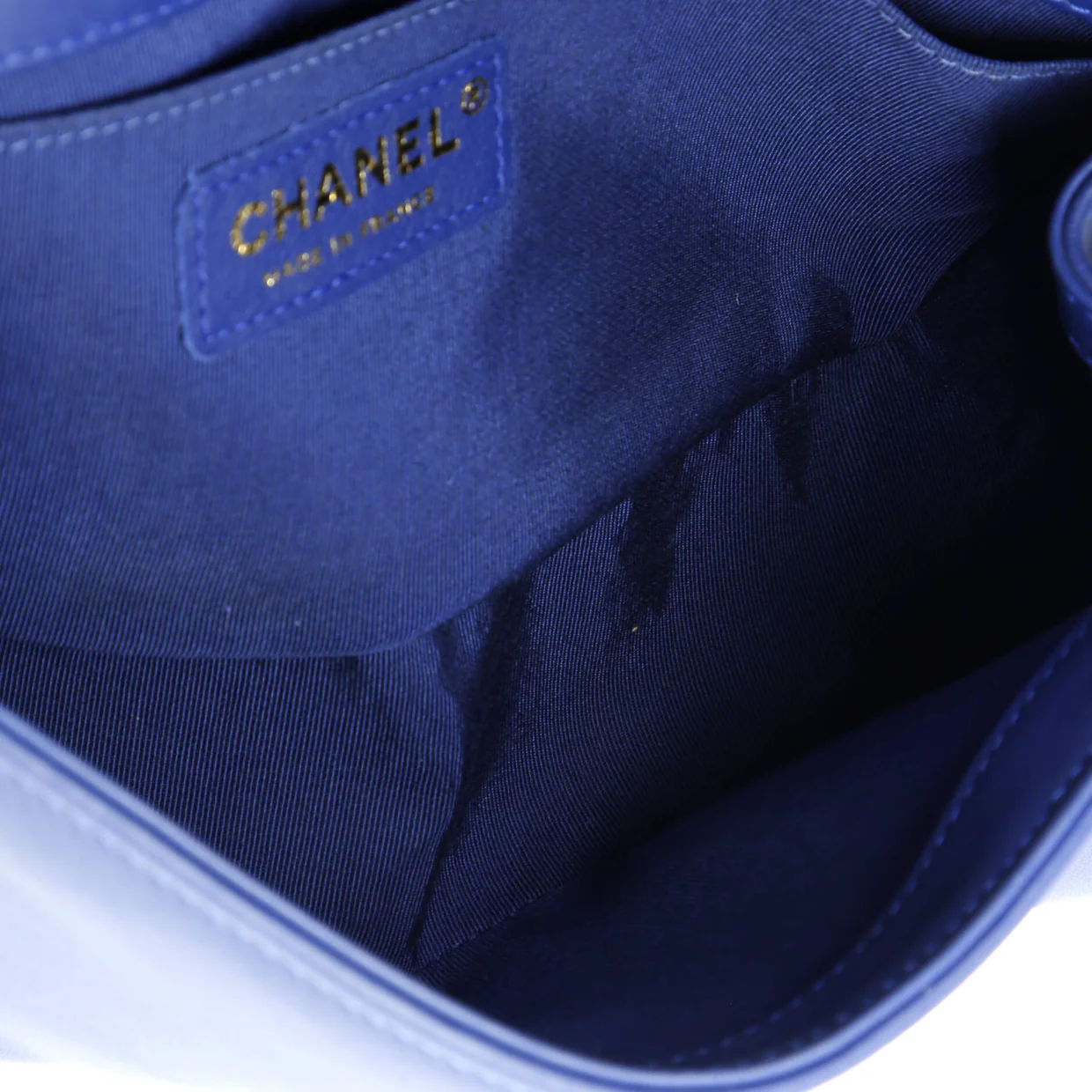 Boy Flap Bag Chevron Lambskin Old Medium - Deep Luxury