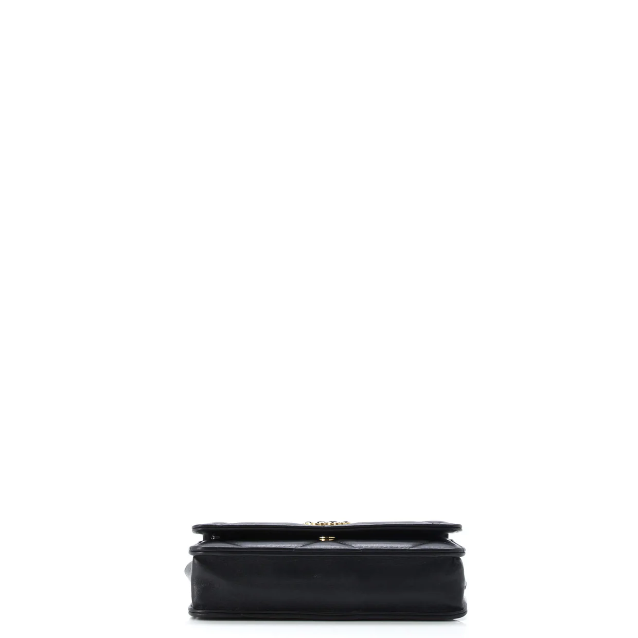 19 Wallet on Chain Quilted Goatskin - Deep Luxury