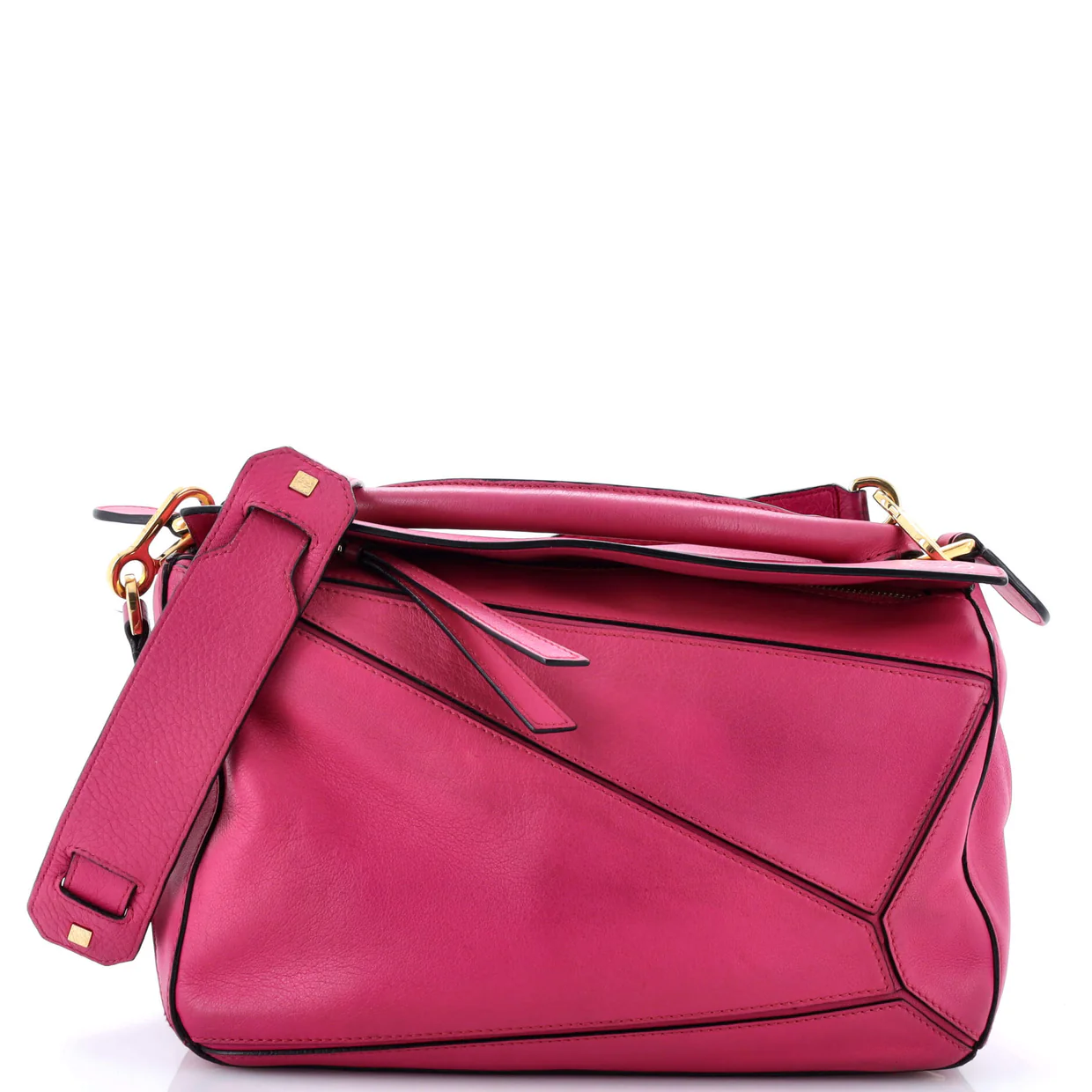 Puzzle Bag Leather Medium - Deep Luxury