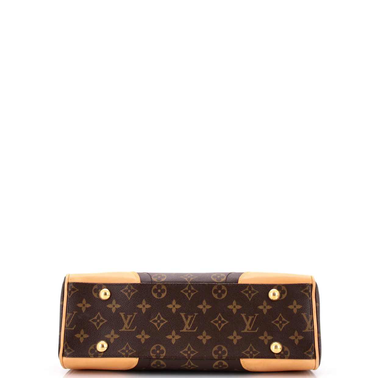 Beverly Handbag Monogram Canvas MM - Deep Luxury