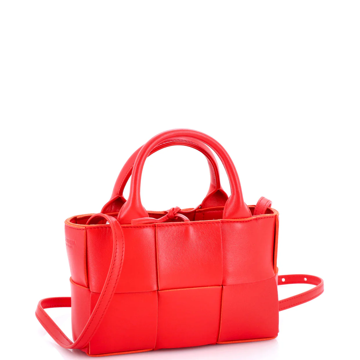 Arco Tote Maxi Intrecciato Leather Candy - Deep Luxury