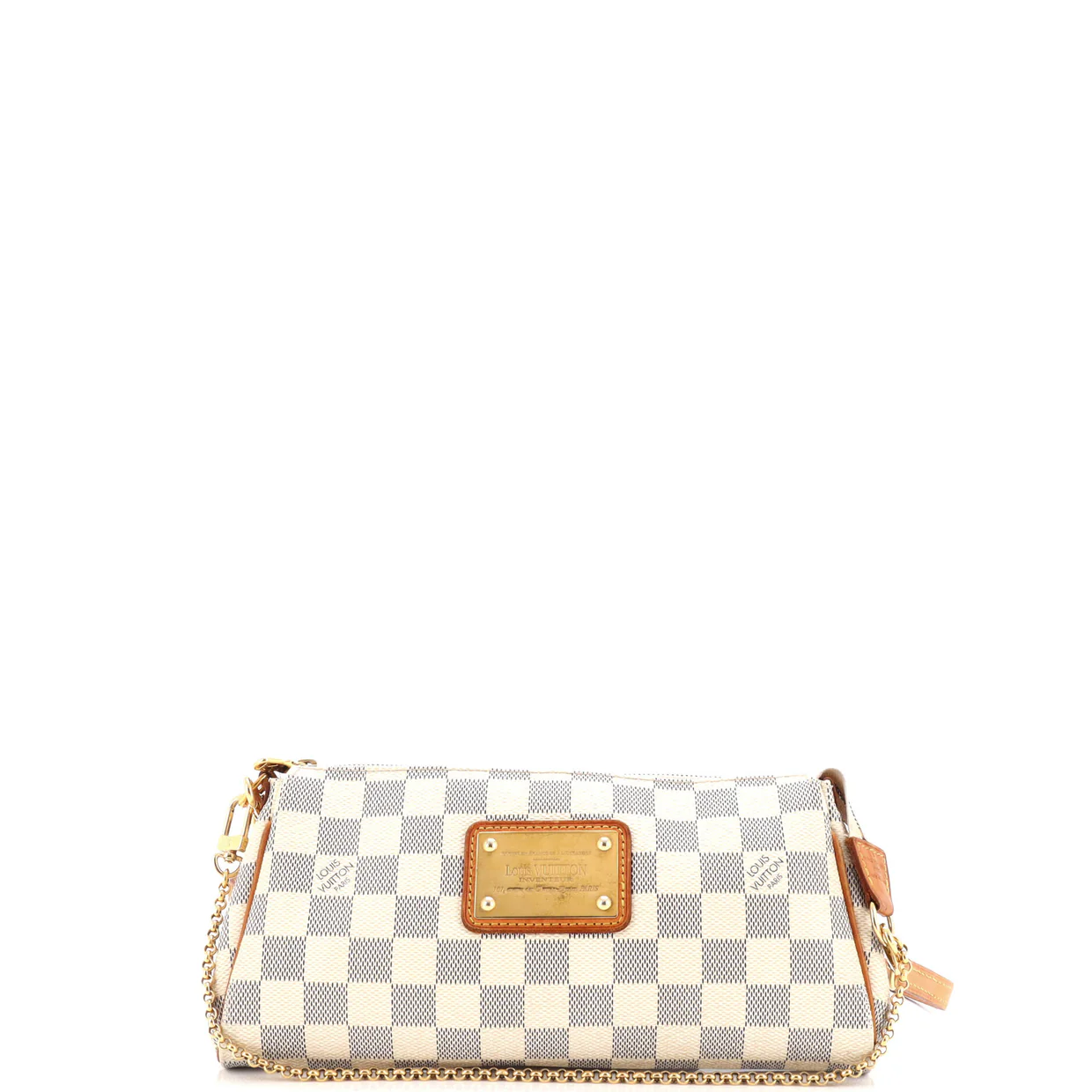Eva Handbag Damier - Deep Luxury