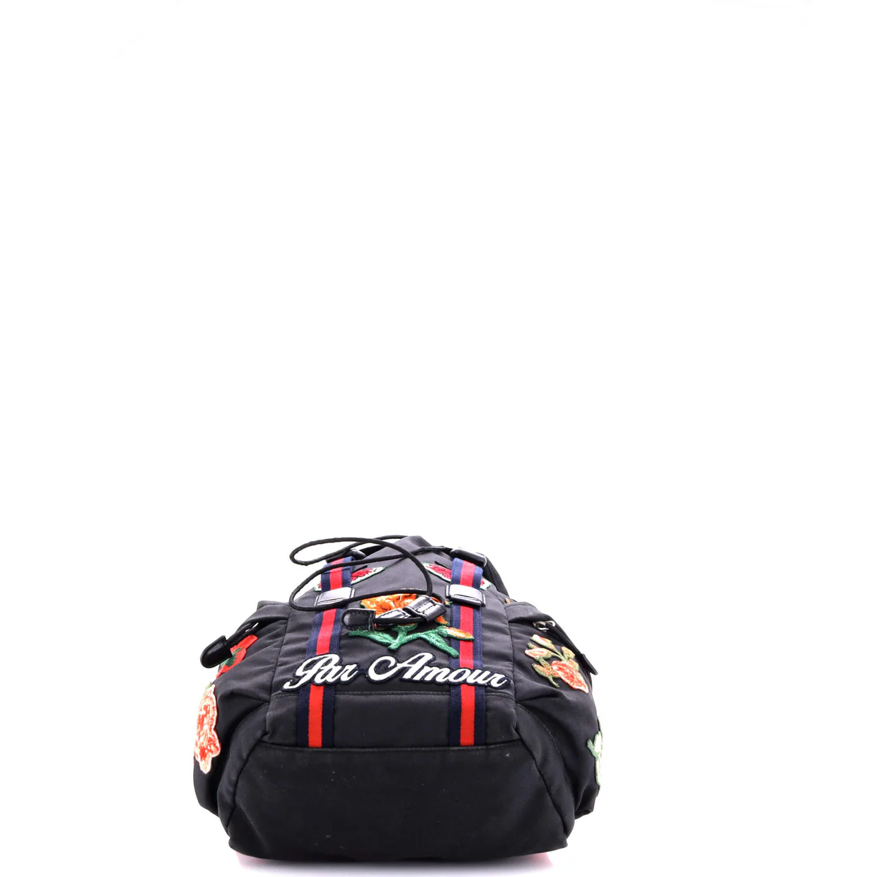Techpack Backpack Embroidered Techno Canvas Small - Deep Luxury