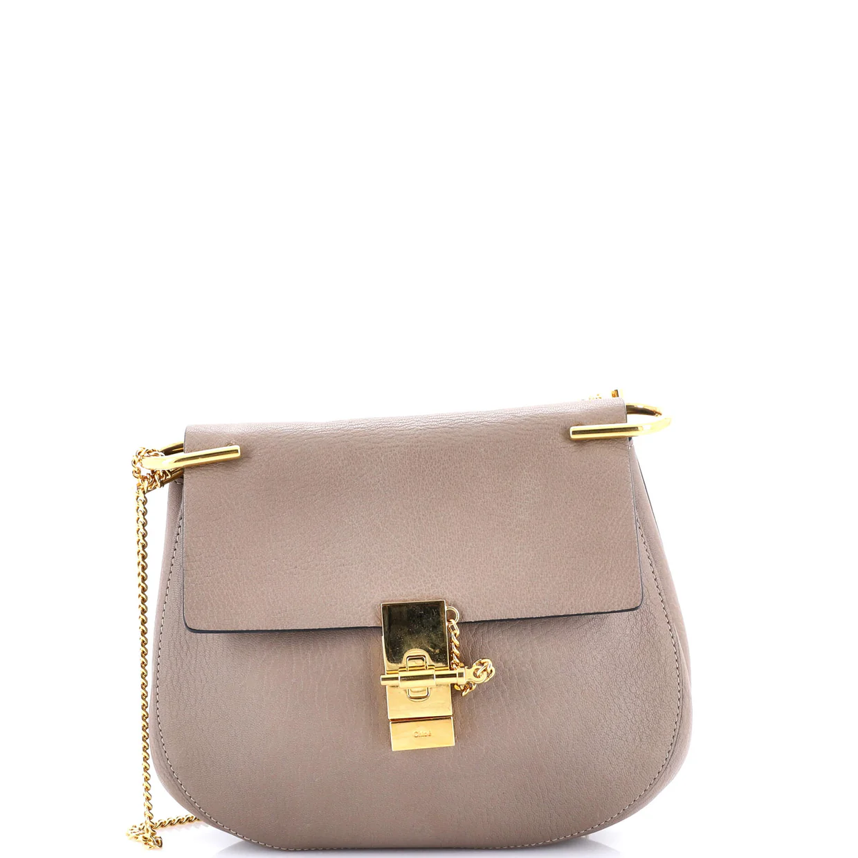 Drew Crossbody Bag Leather Small - Deep Luxury