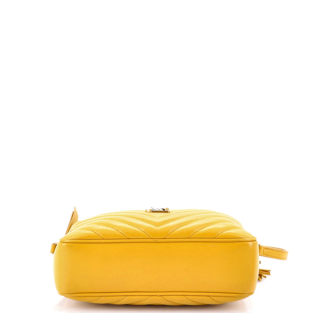 Lou Camera Bag Matelasse Chevron Leather Small - Deep Luxury