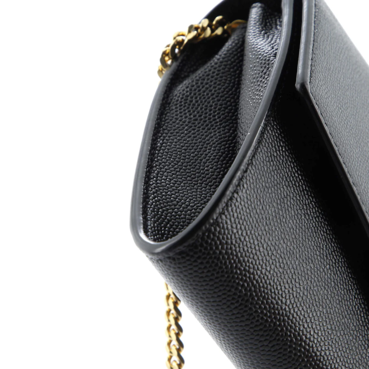 Uptown Chain Wallet Leather - Deep Luxury