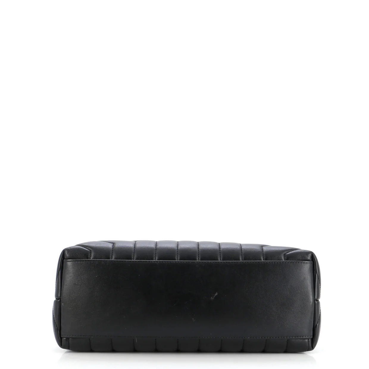 Loulou Shoulder Bag Matelasse Chevron Leather Medium - Deep Luxury