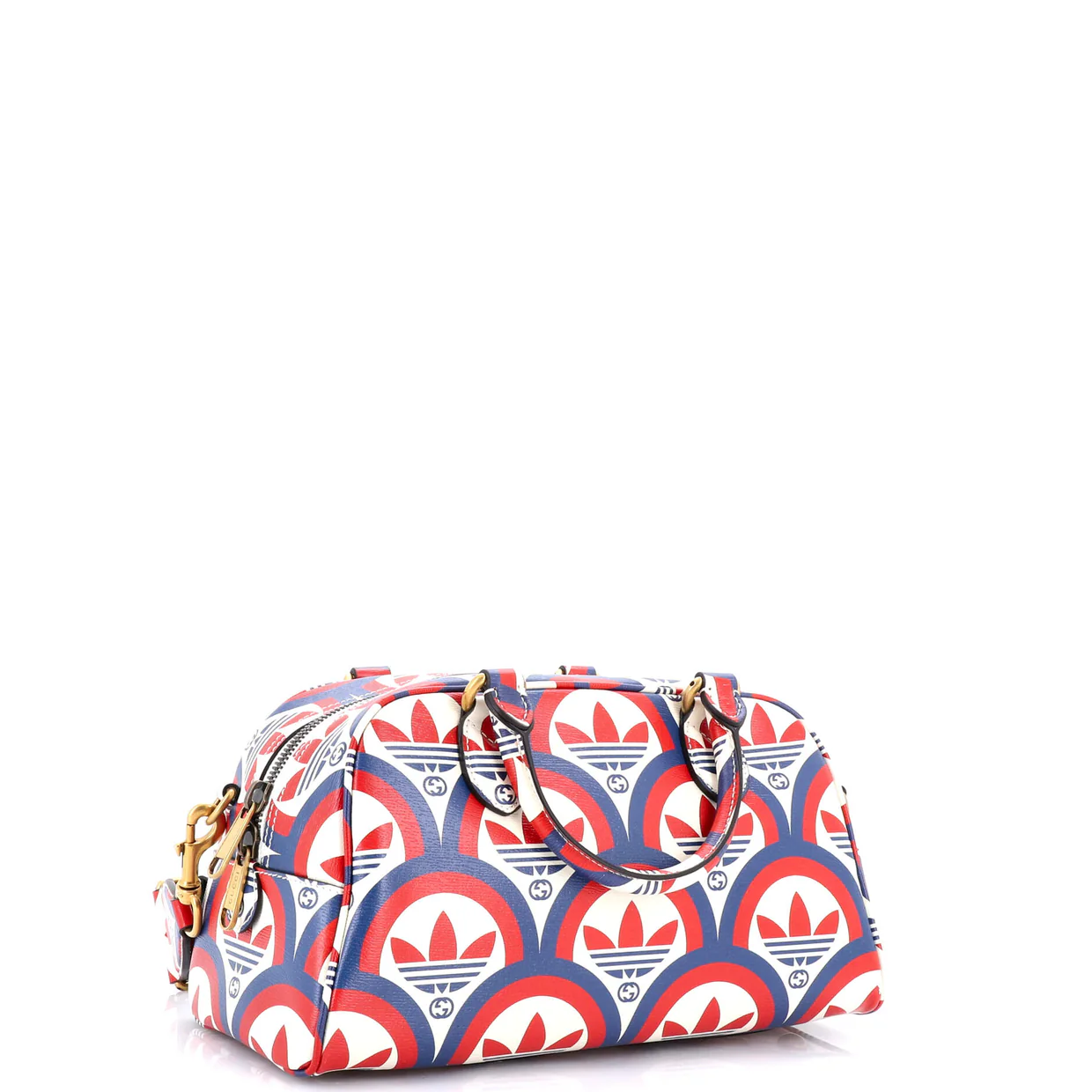 x adidas Duffle Bag Printed Leather Mini - Deep Luxury