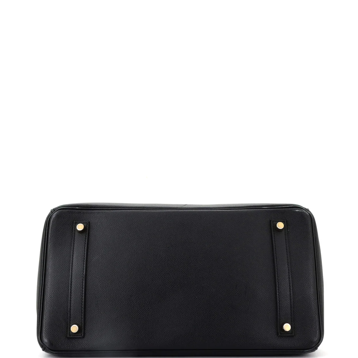 Birkin Handbag Noir Epsom with Gold Hardware 35 - Deep Luxury