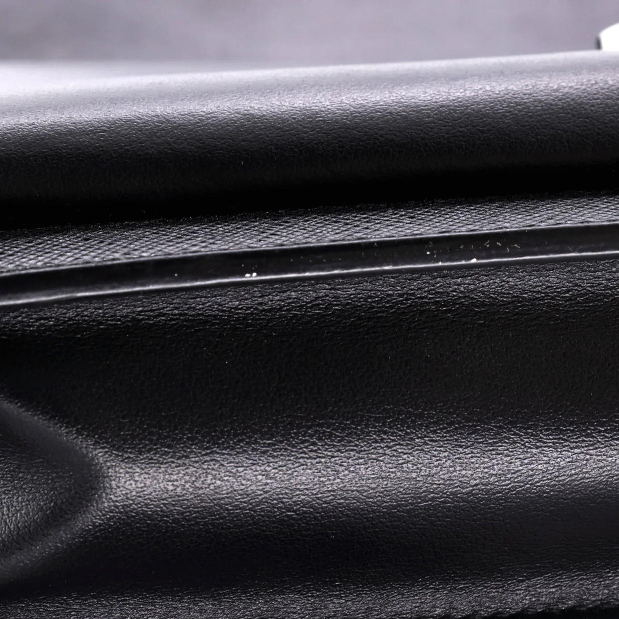Envelope Flap Bag with Nylon Strap Saffiano with City Calf Mini - Deep Luxury