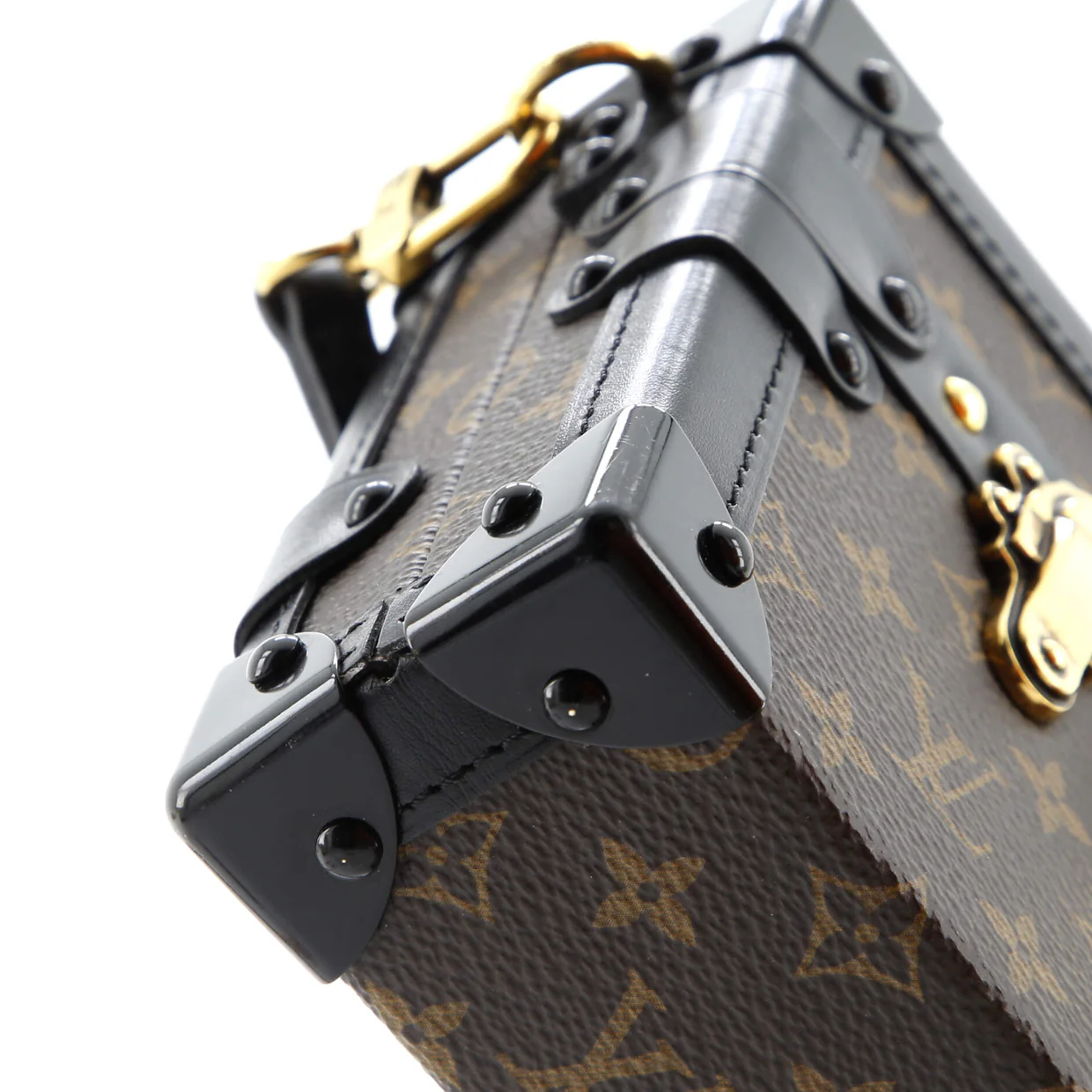 Petite Malle Handbag Monogram Canvas - Deep Luxury